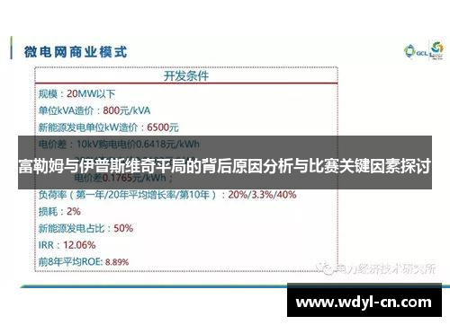 富勒姆与伊普斯维奇平局的背后原因分析与比赛关键因素探讨